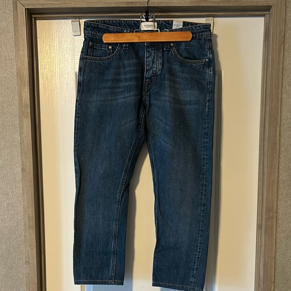 Suitsupply Blue Straight Jeans Classic Style